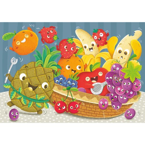 Ravensburger Happy Fruits and Gemüse Puzzle 2x24 Teile