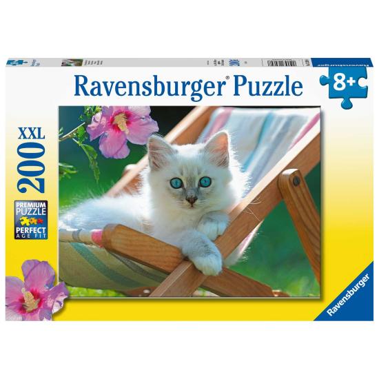 Ravensburger Weißes Kätzchen XXL-Puzzle 200 Teile