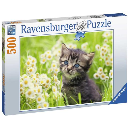 Ravensburger Kätzchen auf der Wiese Puzzle 500 Teile