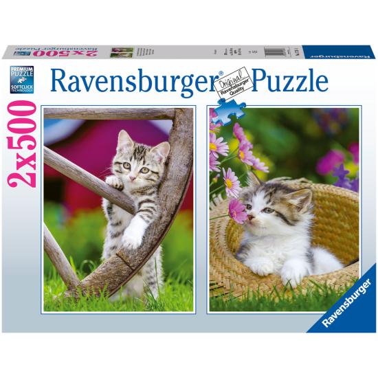 Ravensburger Kittens in the Field Puzzle 2x500 Teile