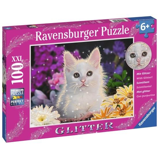 Ravensburger Shiny Cat XXL-Puzzle mit 100 Teilen