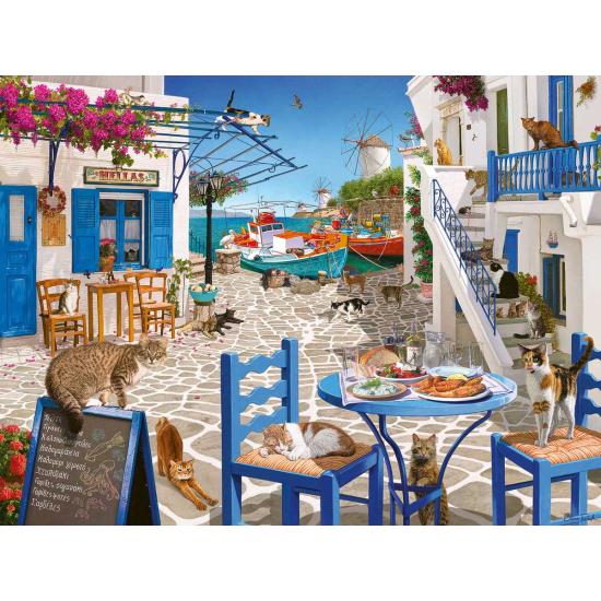 Puzzle Ravensburger Katzen von Mykonos 1500 Teile Puzzle Ravensburger Katzen von Mykonos 1500 Teile
