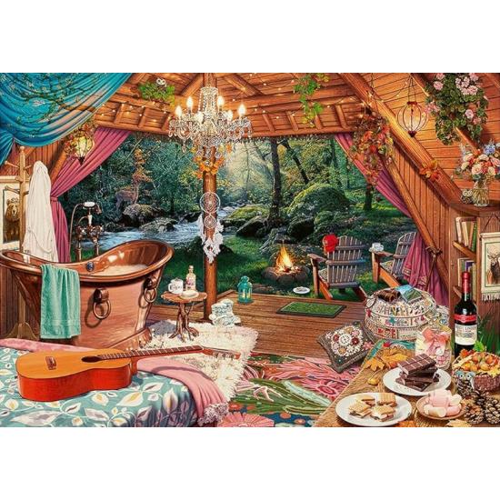Puzzle Ravensburger Gemütliches Glamping XXL 500 Teile
