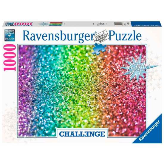 Ravensburger Glitzer-Challenge-Puzzle 1000 Teile