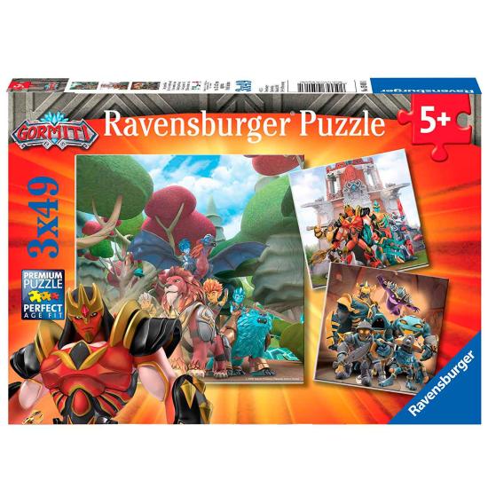 Ravensburger Gormiti Puzzle 3x49 Teile