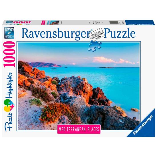 Ravensburger Mittelmeer-Griechenland-Puzzle mit 1000 Teilen