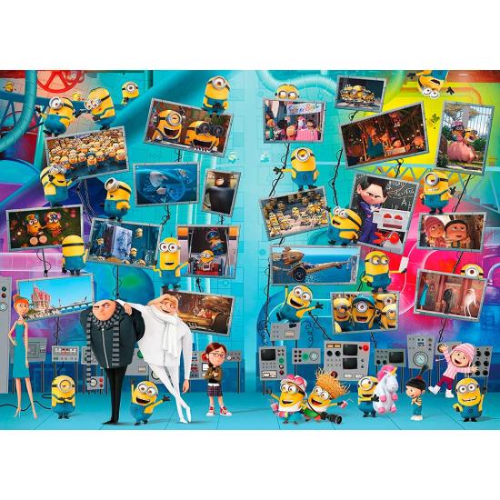 Ravensburger Cheerful Minions Puzzle, Lieblingsschurke, 9000 Tei