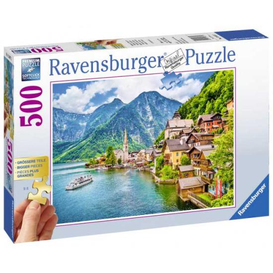 Ravensburger Hallstatt, Österreich Puzzle 500 Teile XXL