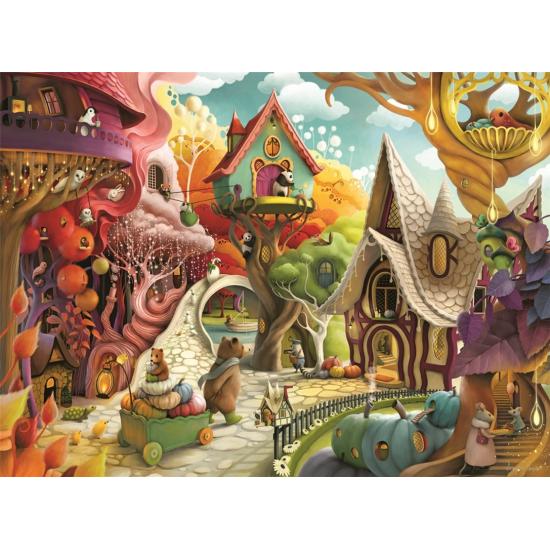 Puzzle Ravensburger Trautes Heim, Glück Allein 500 Teile