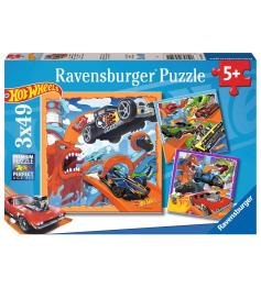 Ravensburger Hot Wheels Puzzle 3x49 Teile