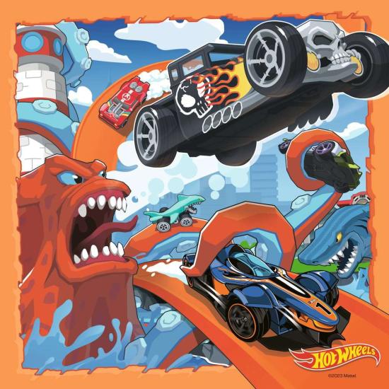 Ravensburger Hot Wheels Puzzle 3x49 Teile Ravensburger Hot Wheels Puzzle 3x49 Teile