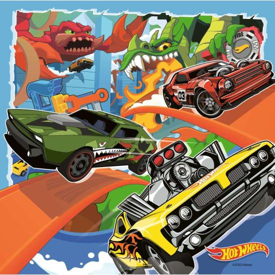 Ravensburger Hot Wheels Puzzle 3x49 Teile Ravensburger Hot Wheels Puzzle 3x49 Teile