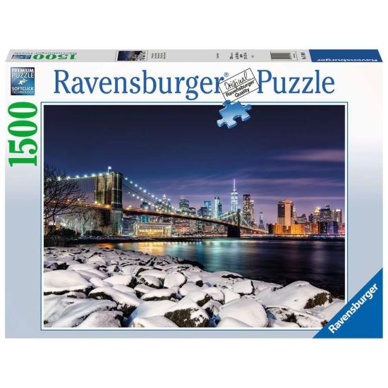 Ravensburger Winter in New York Puzzle 1500 Teile