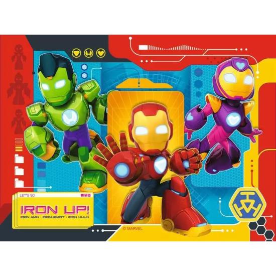Puzzle Ravensburger Iron Man Awesome Friends 12+16+20+24 Teile