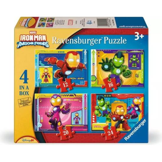 Puzzle Ravensburger Iron Man Awesome Friends 12+16+20+24 Teile