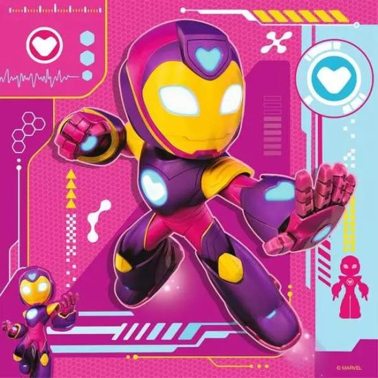 Puzzle Ravensburger Iron Man Awesome Friends 3x49 Teilen