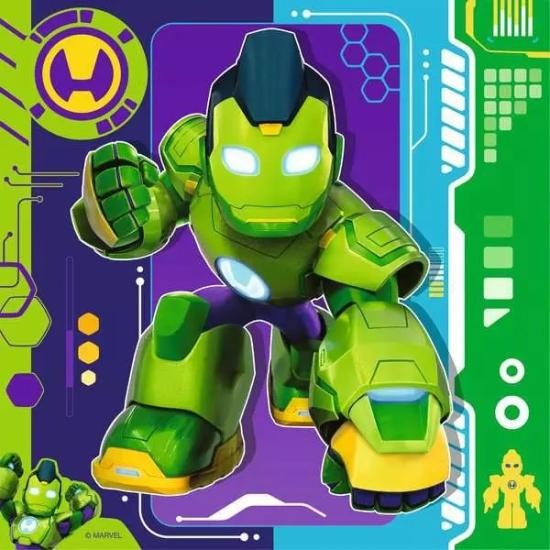 Puzzle Ravensburger Iron Man Awesome Friends 3x49 Teilen