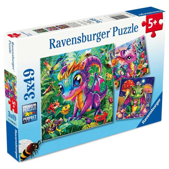 Ravensburger Baby-Drachen 3x49 Teile