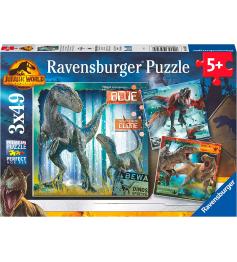 Ravensburger Jurassic World Dominion Puzzle 3x49 Teile