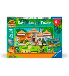 Puzzle Ravensburger Jurassic World Explorers 2x24 Teilen