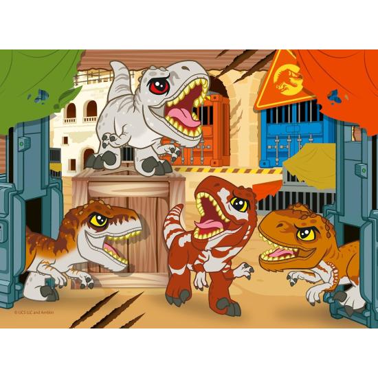 Puzzle Ravensburger Jurassic World progressives mit 12+16+20+24