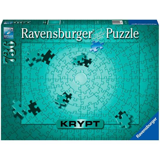 Ravensburger Krypt Green, Metallic Mint 736-teiliges Puzzle