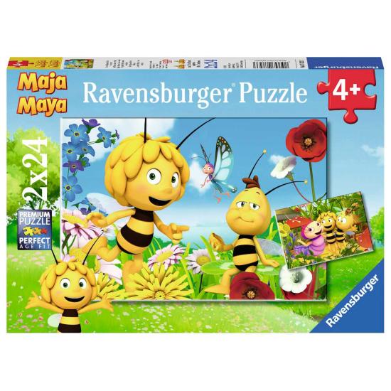 Ravensburger Biene Maja Puzzle 2 x 24 Teile