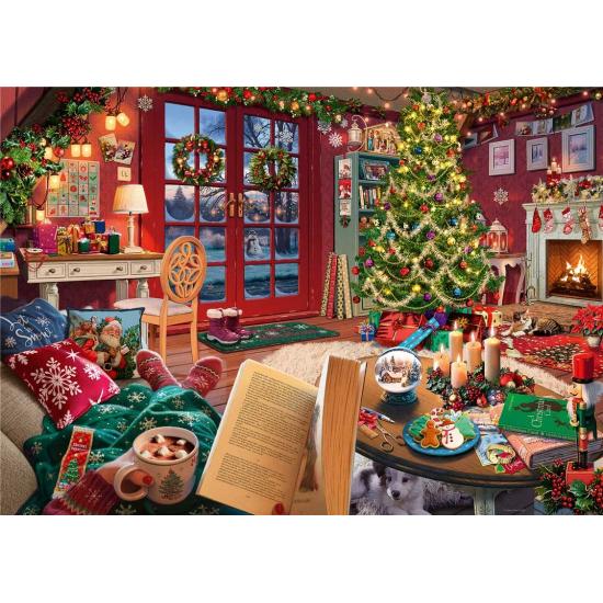 Puzzle Ravensburger Weihnachtshäuschen 1000 Teile