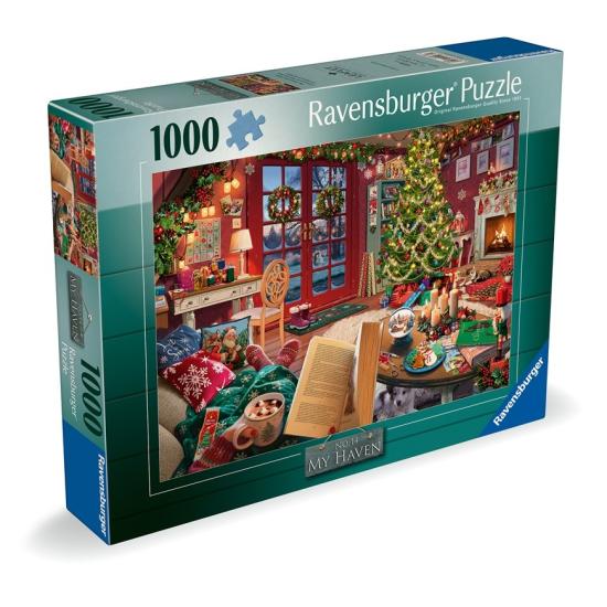 Puzzle Ravensburger Weihnachtshäuschen 1000 Teile
