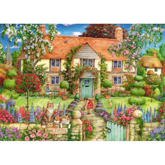 Puzzle Ravensburger Roses Landhaus 1000 Teile
