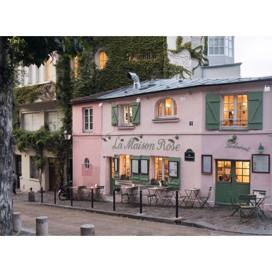 Ravensburger Das rosa Haus von Paris Puzzle 200 Teile Ravensburger Das rosa Haus von Paris Puzzle 200 Teile