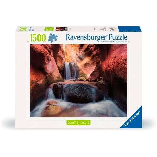 Puzzle Ravensburger Der Wasserfall im Red Canyon 1500 Teilen