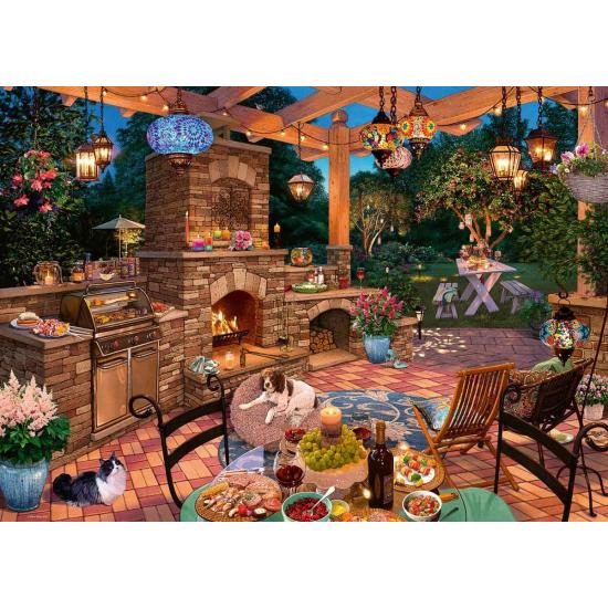 Puzzle Ravensburger Die Gartenküche 1000 Teile