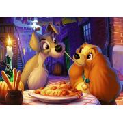 Ravensburger Lady and the Tramp Puzzle 1000 Teile