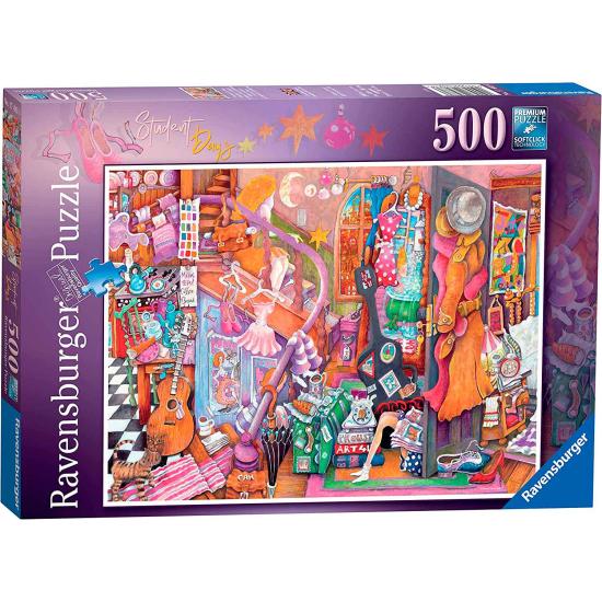 Ravensburger Puzzle Das Studentenzimmer 500 Teile