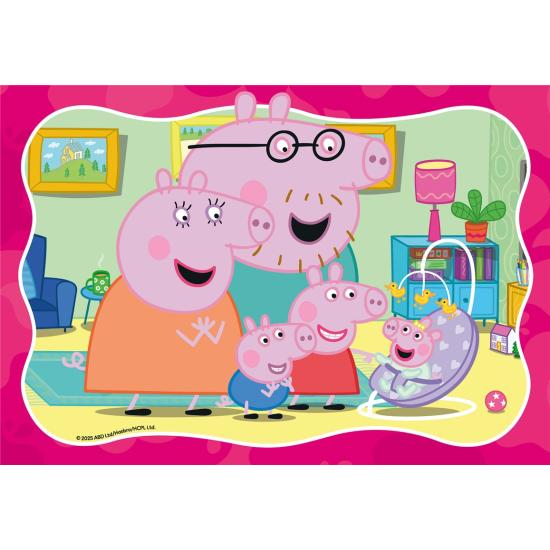Puzzle Ravensburger Peppa Pigs Schwester mit 2x24 Teilen