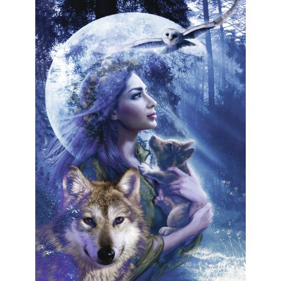 Ravensburger Die Frau und der Wolf 1000-teiliges Puzzle