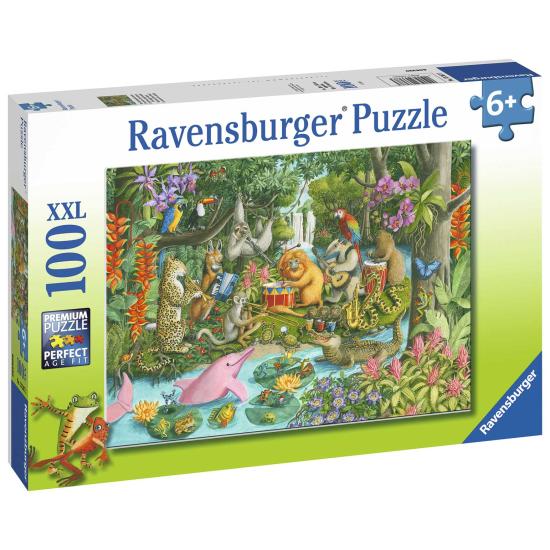 Ravensburger Das Tierorchester XXL-Puzzle mit 100 Teilen
