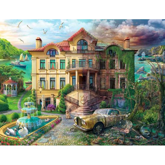 Ravensburger Puzzle Die Villa im Wandel der Zeit von 2000 Pie