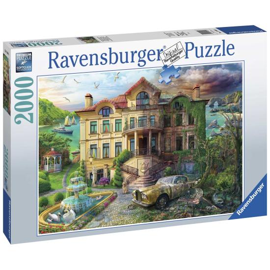 Ravensburger Puzzle Die Villa im Wandel der Zeit von 2000 Pie