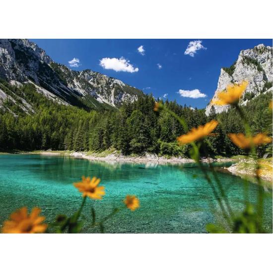 Puzzle Ravensburger Grüner See Bei Tragöb 1000 Teile