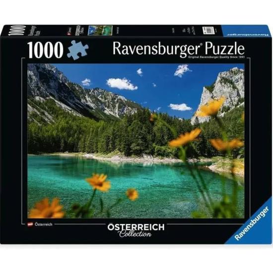 Puzzle Ravensburger Grüner See Bei Tragöb 1000 Teile