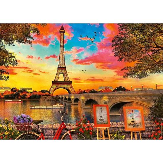 Puzzle Ravensburger Die Ufer Der Seine, Paris 1000 Teile