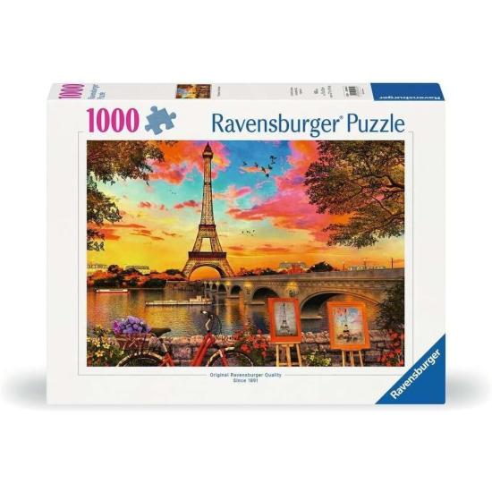 Puzzle Ravensburger Die Ufer Der Seine, Paris 1000 Teile