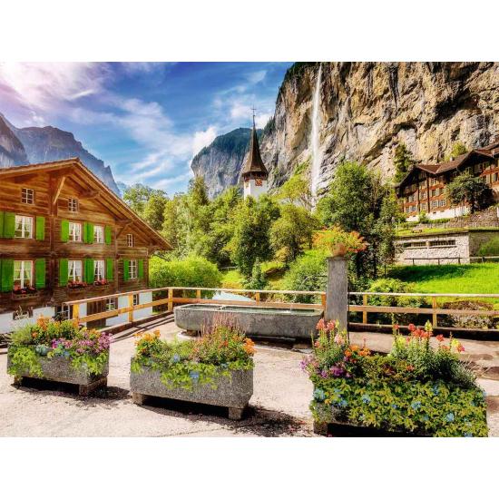 Ravensburger Lauterbrunnen, Schweiz Puzzle mit 500 Teilen XXL