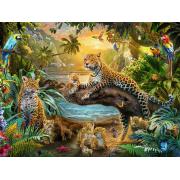 Ravensburger Leoparden im Dschungel Puzzle 1500 Teile