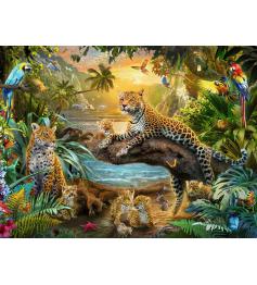 Ravensburger Leoparden im Dschungel Puzzle 1500 Teile