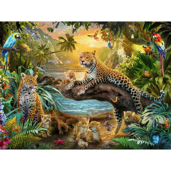 Ravensburger Leoparden im Dschungel Puzzle 1500 Teile