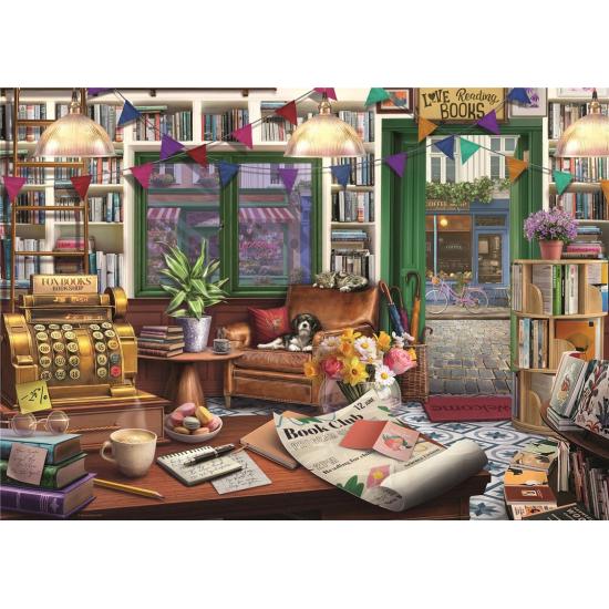Puzzle Ravensburger Verzauberte Buchhandlung 1000 Teile