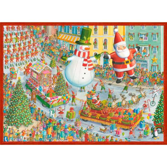Puzzle Ravensburger Weihnachten steht vor der Tür 500 Teile